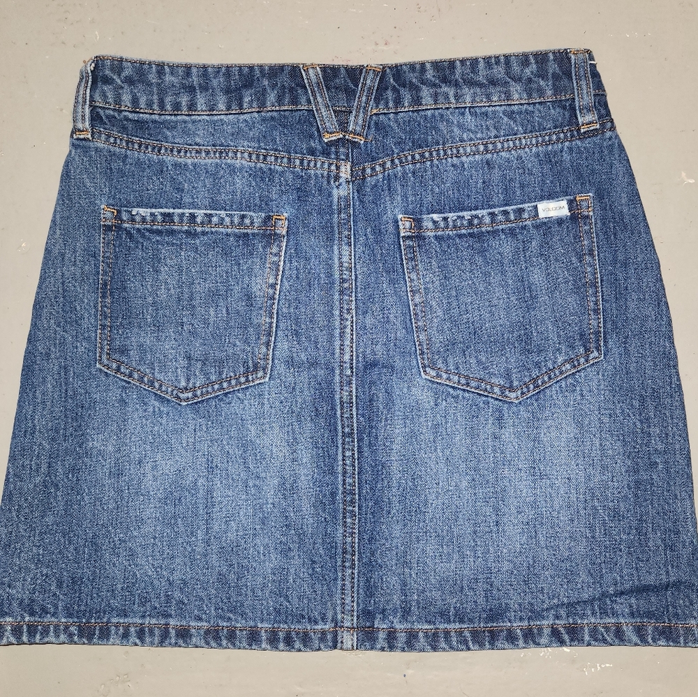 Volcom jean denim skirt - Picture 6 of 6